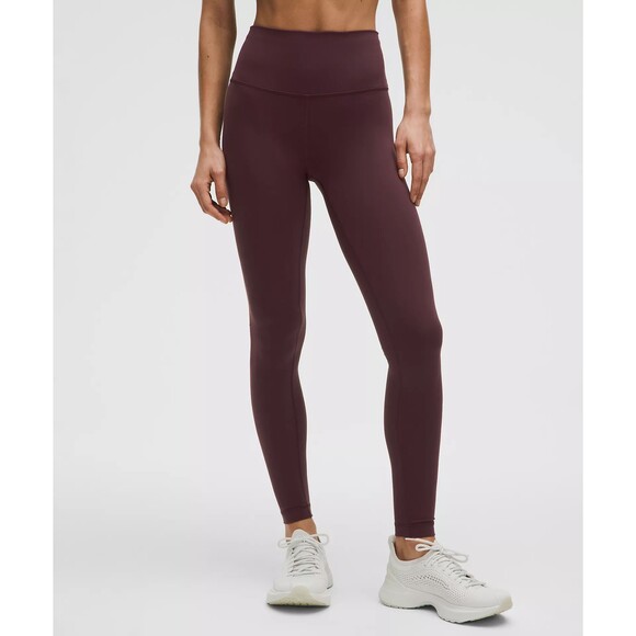 Lululemon Wunder Train High-Rise Tight 28" Size 8 Goodnight Plum NWT Authentic - Picture 4 of 10
